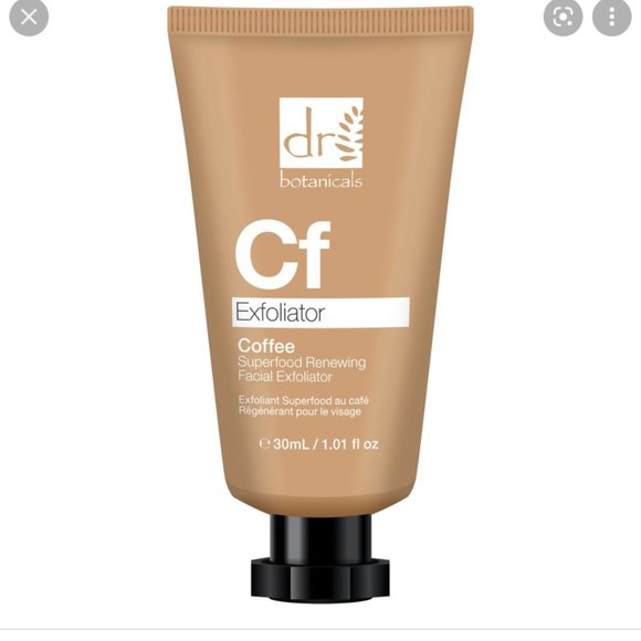 NEW 5/$20 🛍 Dr. Botanicals Coffee Superfood Renewing Facial Exfoliator - Picture 1 of 7